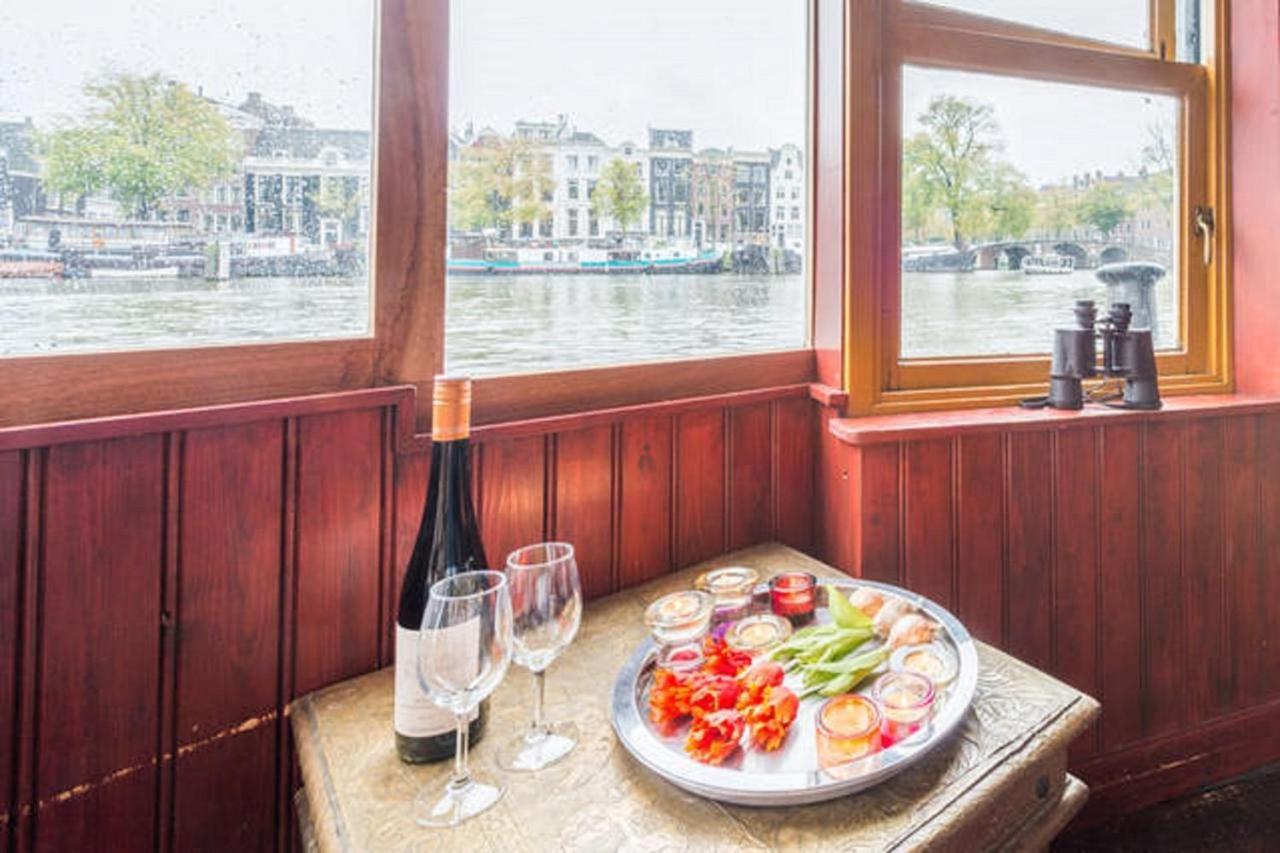 Houseboat Amstel River Studio Amsterdam Pokój zdjęcie