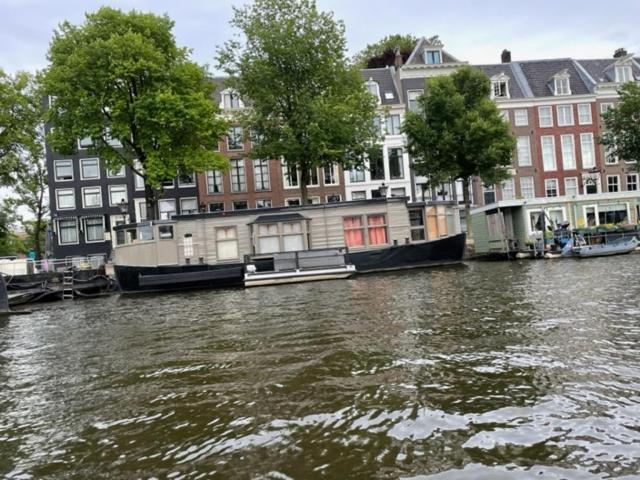 Houseboat Amstel River Studio Amsterdam Zewnętrze zdjęcie