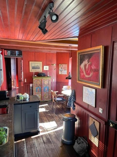Houseboat Amstel River Studio Amsterdam Zewnętrze zdjęcie